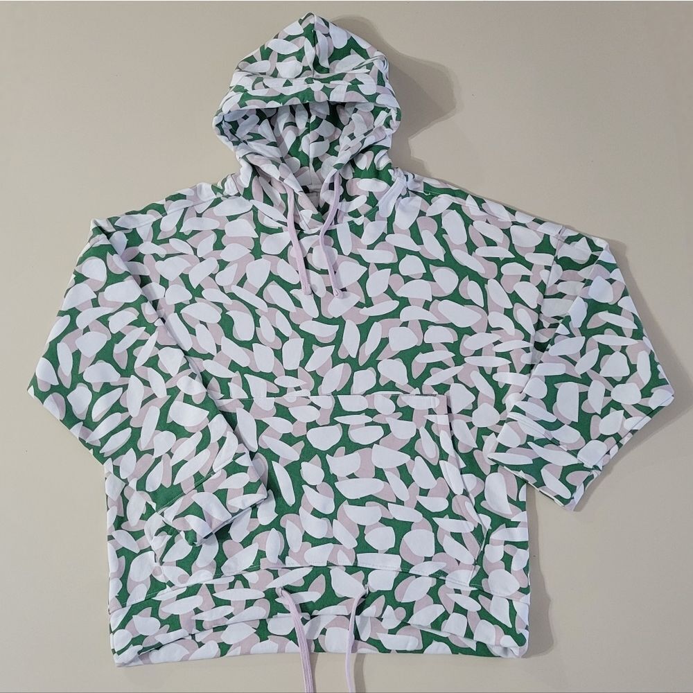 SKFK Skunkfunk Adi Big Petals Pink Green Hoodie - Picture 5 of 16